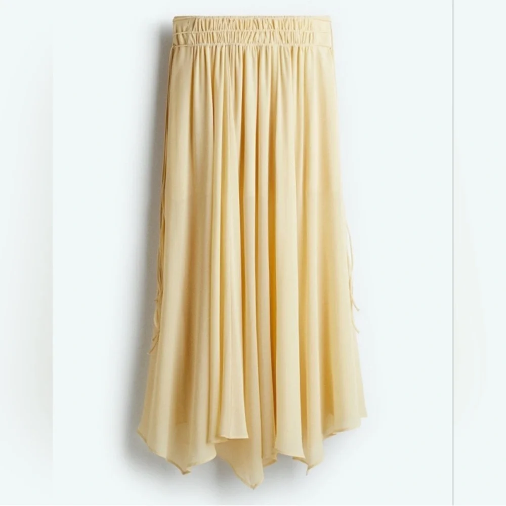 NWT H&M EDITION CHIFFON CIRCLE SKIRT - Picture 2 of 16
